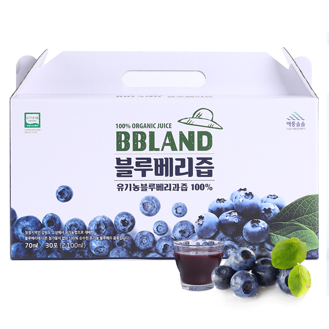 강원더몰,[대농] 블루베리 즙 (70ml * 30봉)