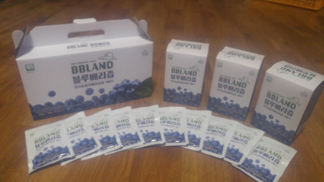 강원더몰,[대농] 블루베리 즙 (70ml * 30봉)